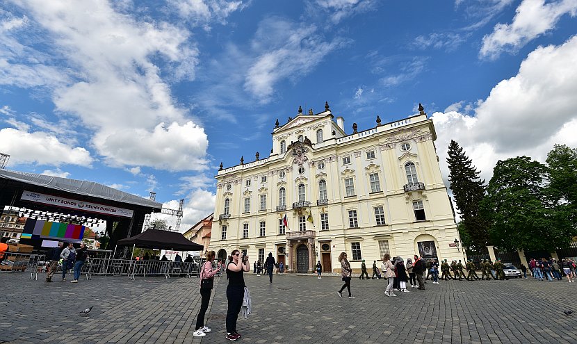 捷克-布拉格-布拉格城堡區-城堡廣場