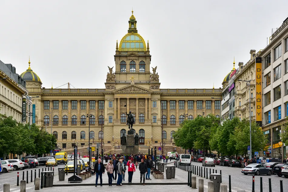 捷克-布拉格-瓦茨拉夫廣場