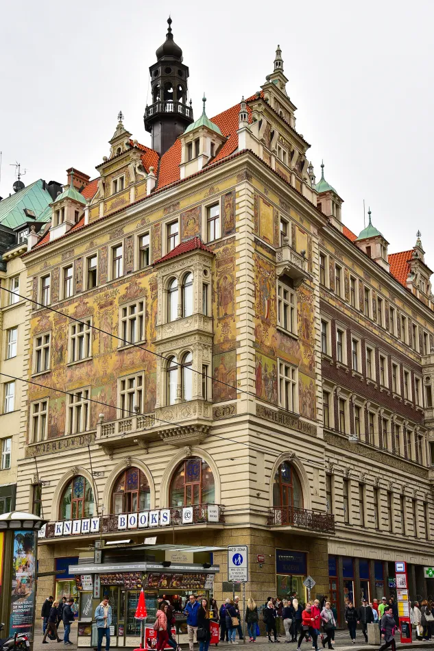 捷克-布拉格-瓦茨拉夫廣場