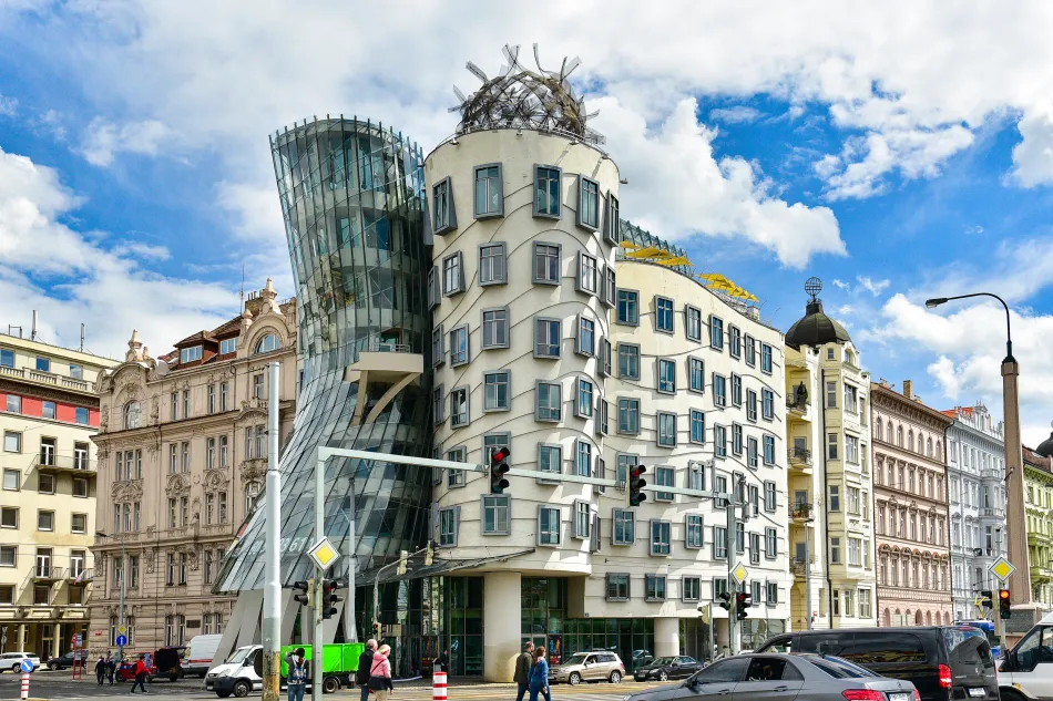 捷克-布拉格-跳舞的房子