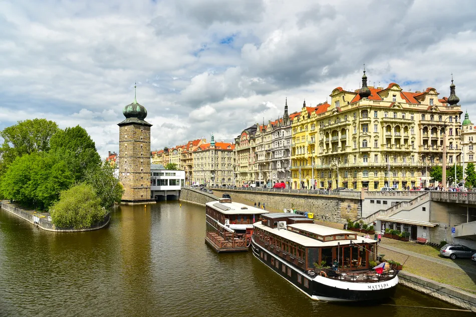 捷克-布拉格-新城區河岸