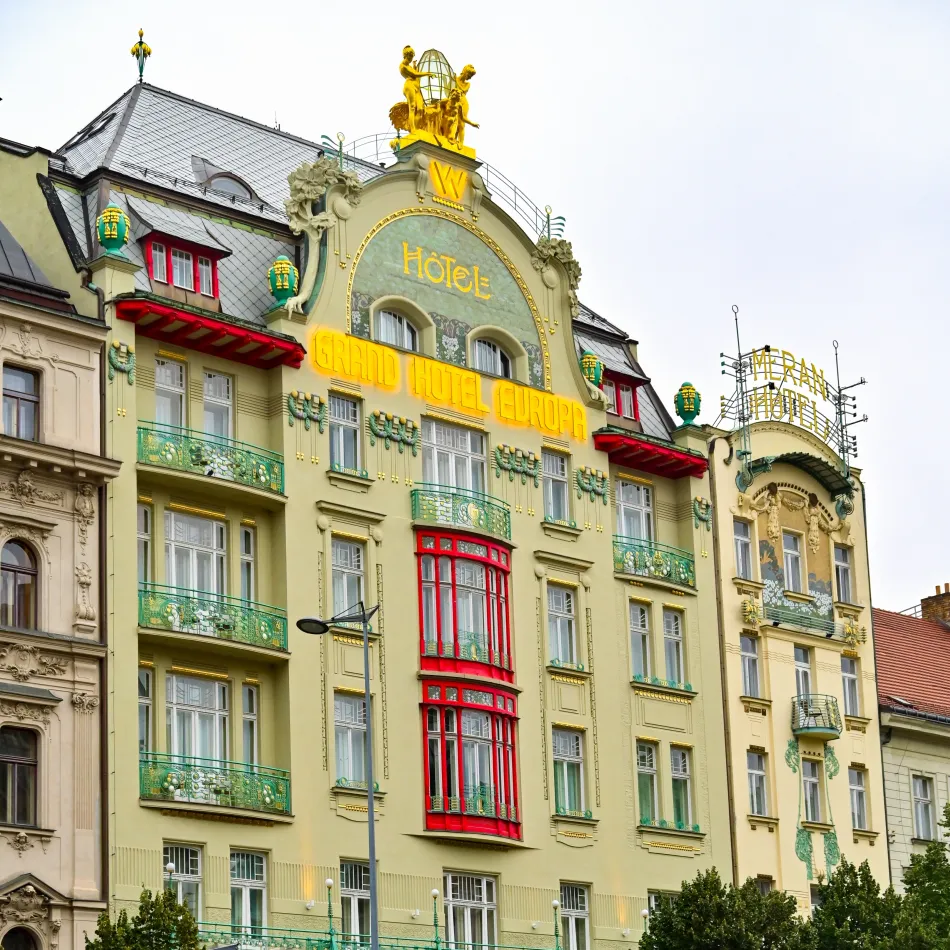 捷克-布拉格-瓦茨拉夫廣場