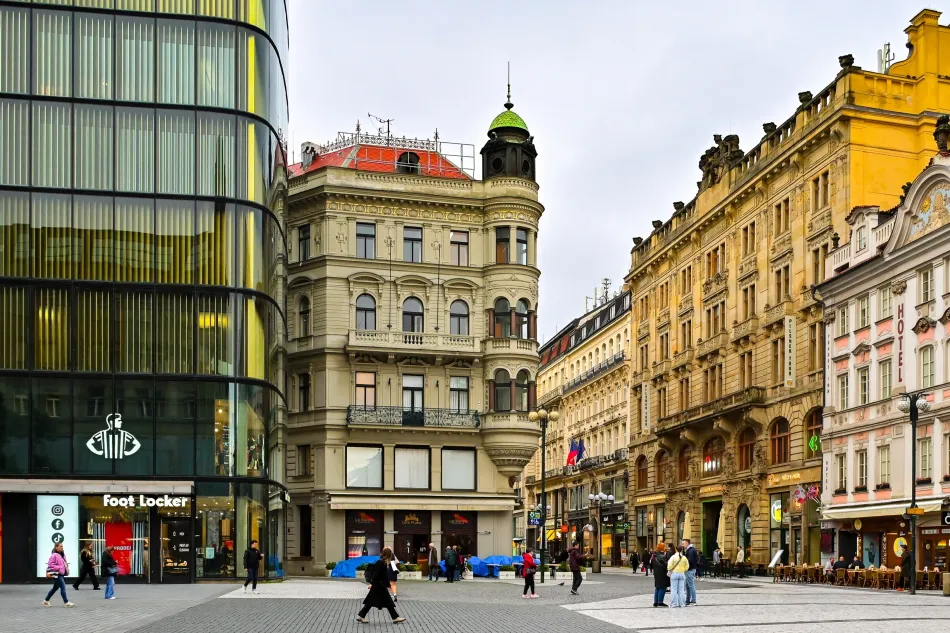 捷克-布拉格-瓦茨拉夫廣場