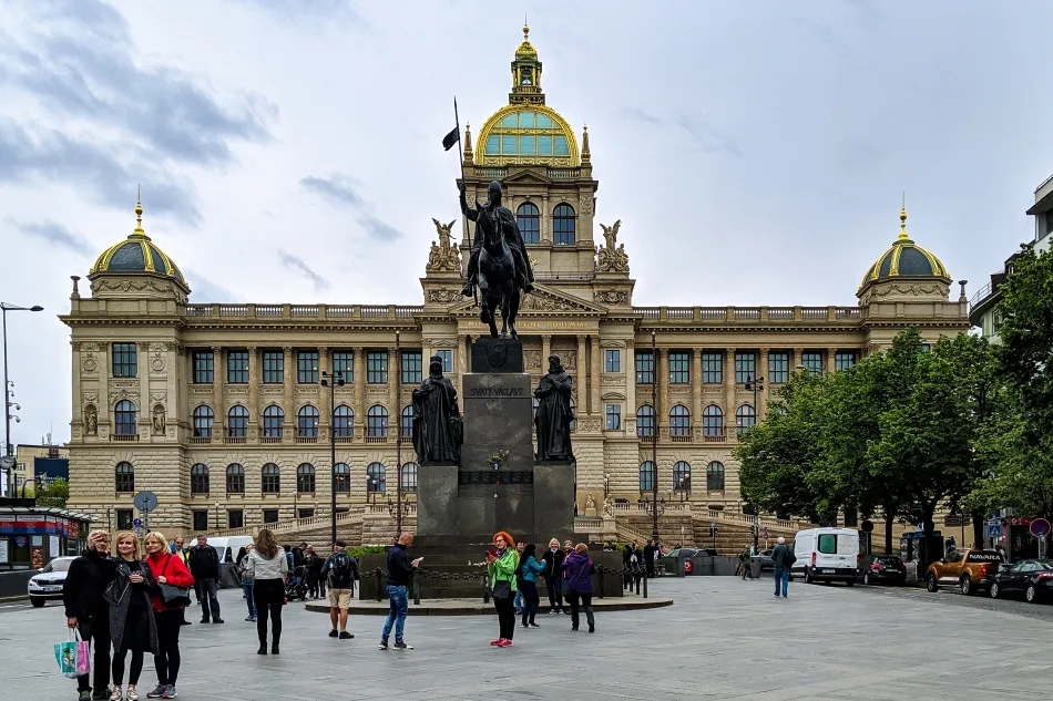 捷克-布拉格-瓦茨拉夫廣場