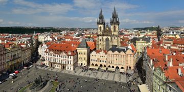 【布拉格必去景點】舊城區舊城廣場舊市政廳登塔、天文鐘與聖尼古拉教堂