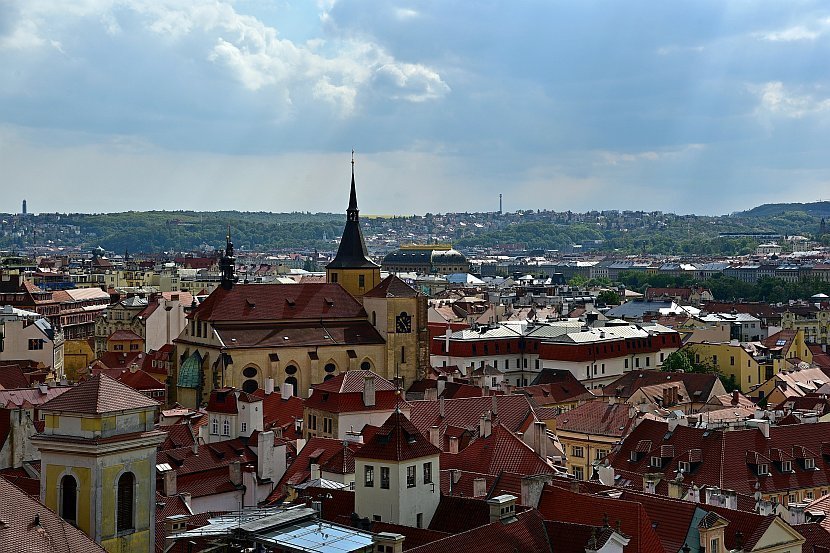 捷克-布拉格-舊城廣場-舊市政廳塔樓