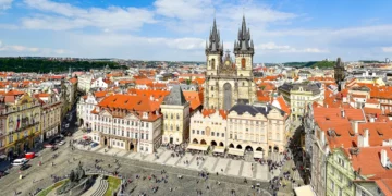 【布拉格必去景點】舊城區舊城廣場舊市政廳登塔、天文鐘與聖尼古拉教堂