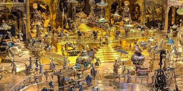 德勒斯登-新綠穹珍寶館-德里的宮廷