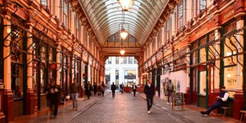 【倫敦東區之旅】空中花園Sky Garden、利德賀市場與大火紀念碑漫遊及周遭景點介紹