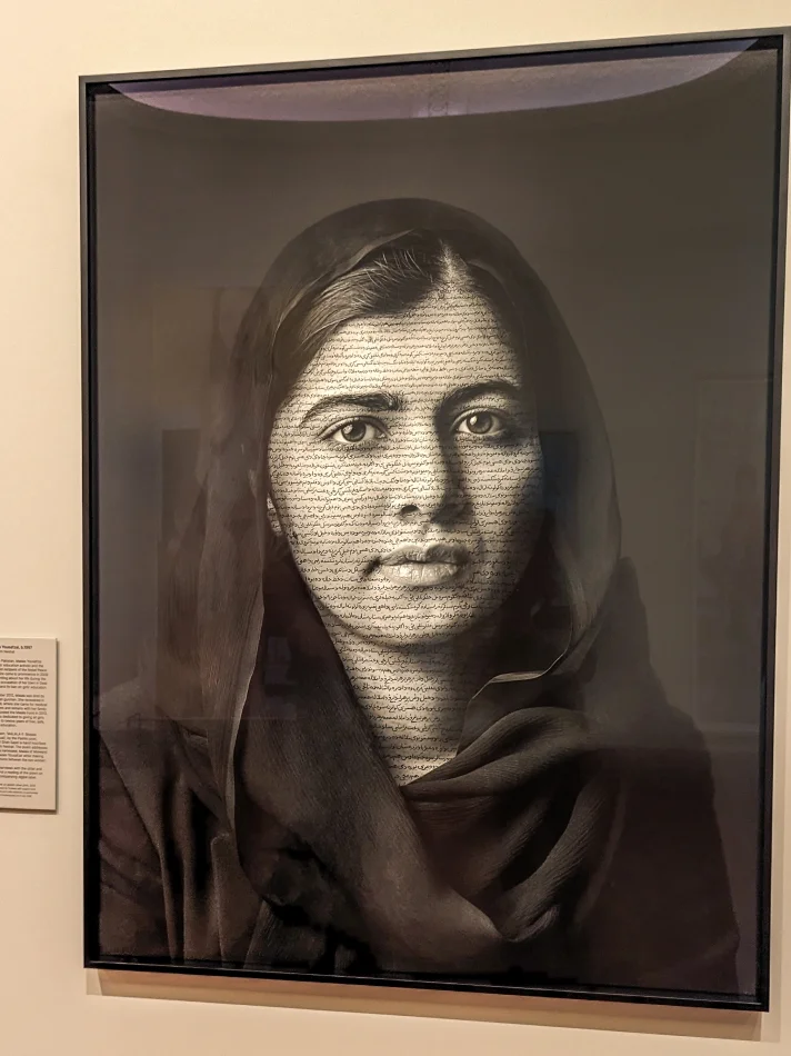 英國-倫敦-國家肖像館-Malala Yousafzai