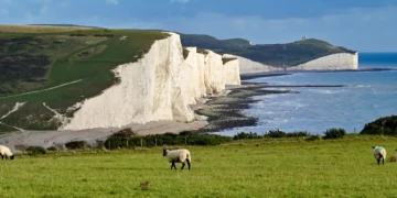 【倫敦郊區一日遊】七姐妹白崖Seven Sisters White Cliffs重點區域介紹、惡魔堤壩漫遊