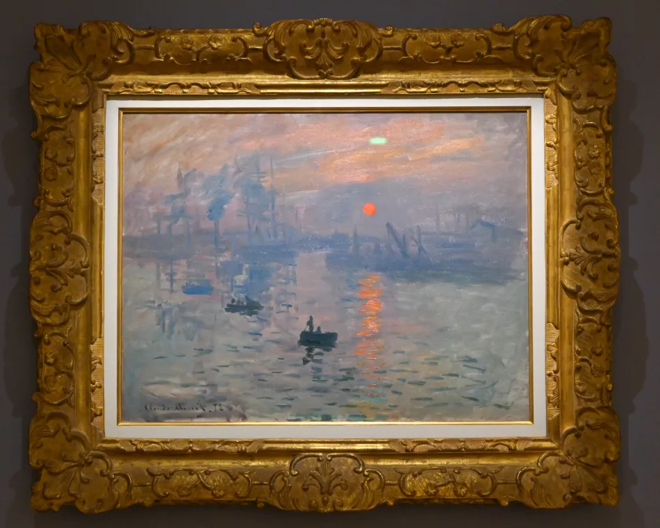 法國-巴黎-瑪摩丹美術館的《印象．日出》