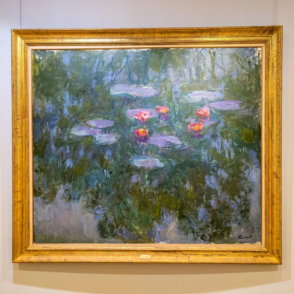 法國-巴黎-瑪摩丹美術館-《睡蓮》