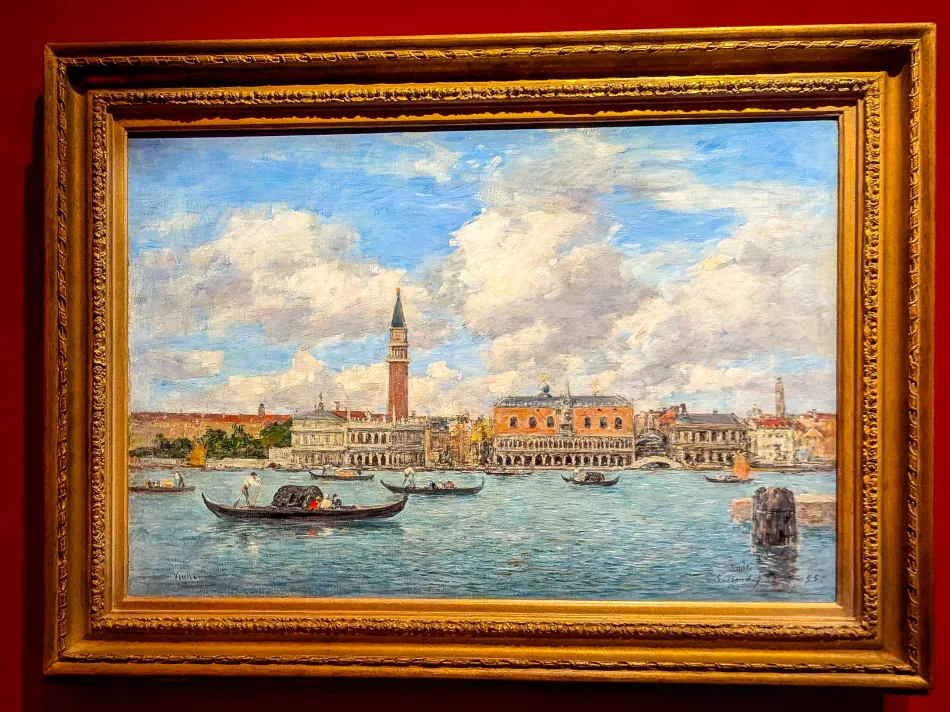 法國-巴黎-瑪摩丹美術館-布丹的作品