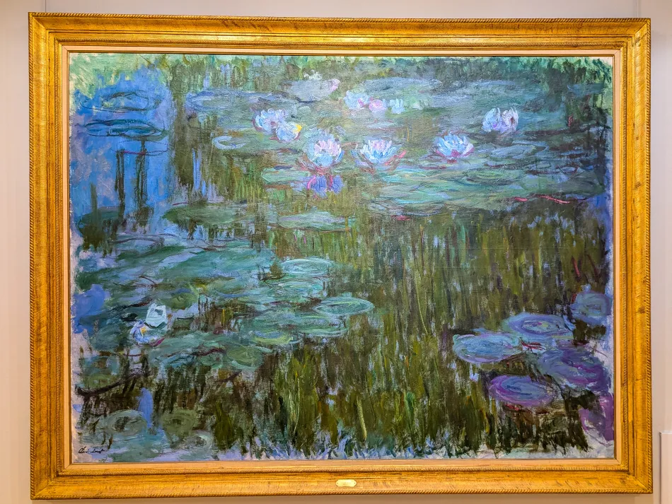 法國-巴黎-瑪摩丹美術館-《睡蓮》