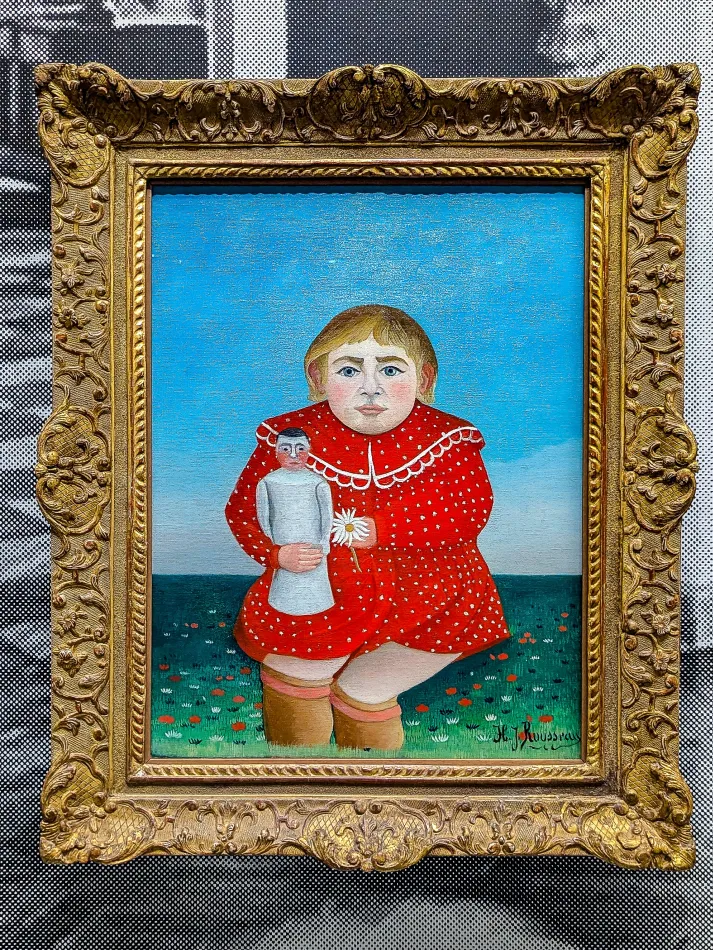 法國-巴黎-橘園美術館的盧梭作品