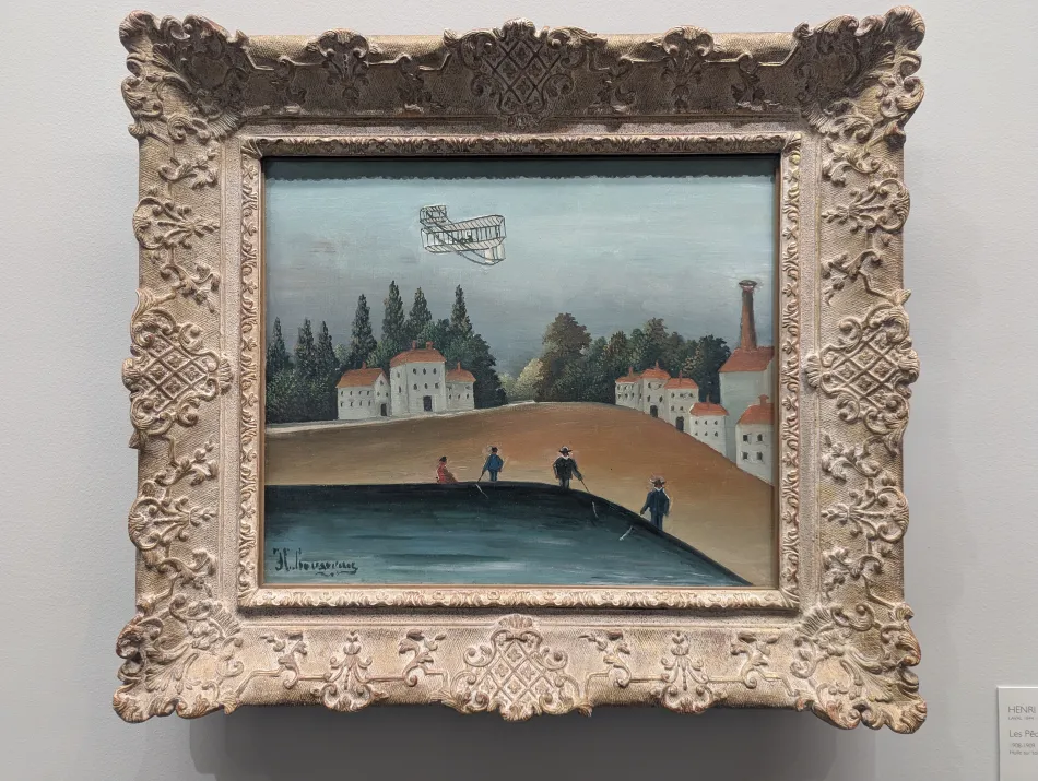 法國-巴黎-橘園美術館的盧梭作品