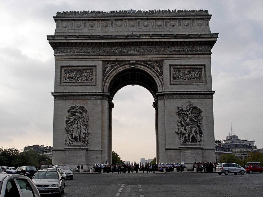 法國-巴黎-凱旋門