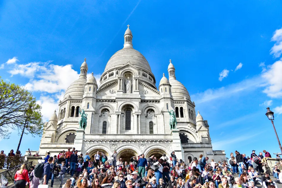法國-巴黎-蒙馬特聖心堂