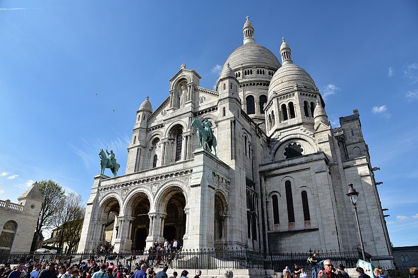 法國-巴黎-蒙馬特-聖心堂