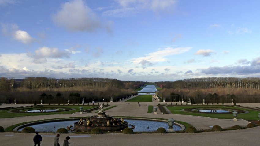 法國-巴黎-凡爾賽宮-花園