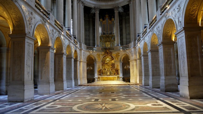 法國-巴黎-凡爾賽宮-王家禮拜堂