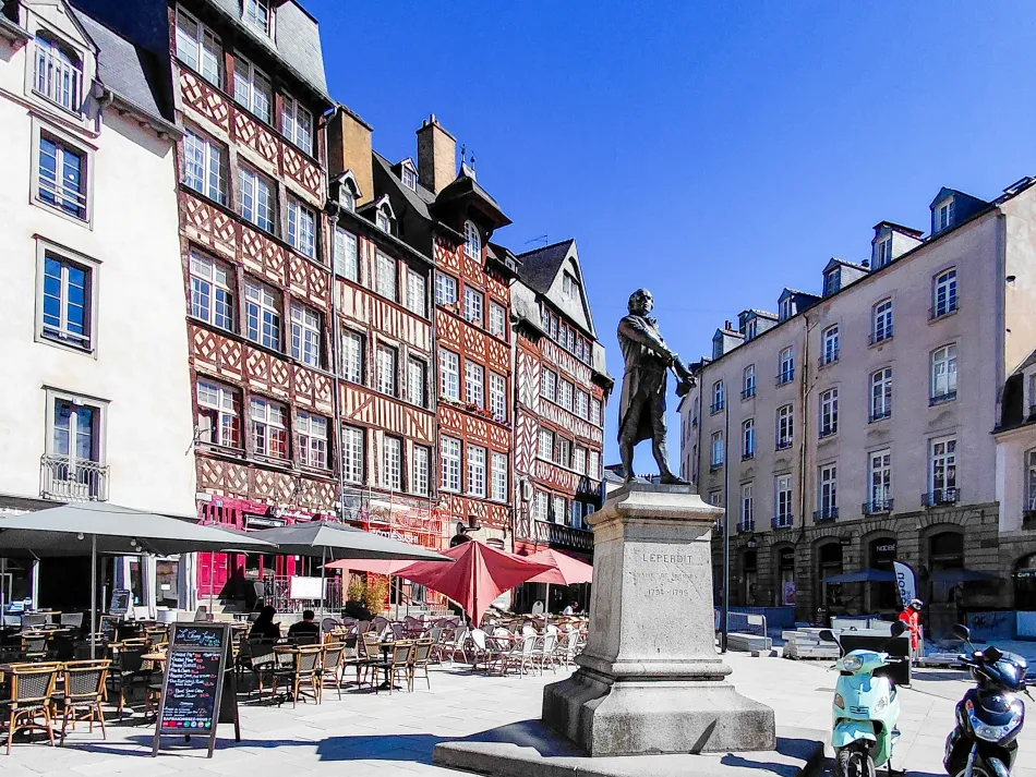 法國-雷恩-Place du Champ-Jacquet