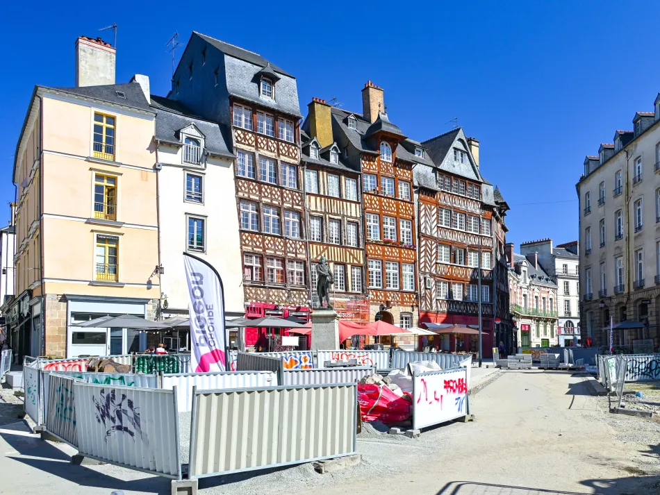 法國-雷恩-Place du Champ-Jacquet