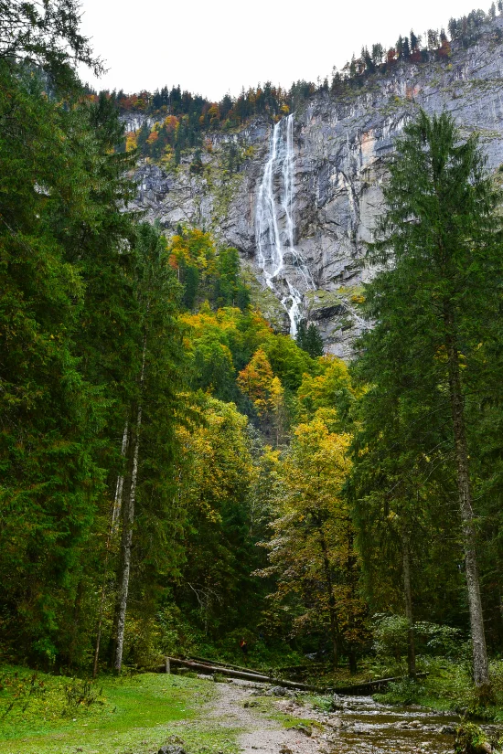 德國-貝希特斯加登Berchtesgaden-國王湖Konigssee-Röthbachfall瀑布