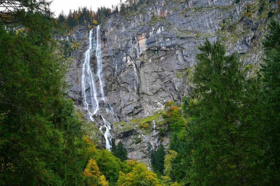 德國-貝希特斯加登Berchtesgaden-國王湖Konigssee-Röthbachfall瀑布