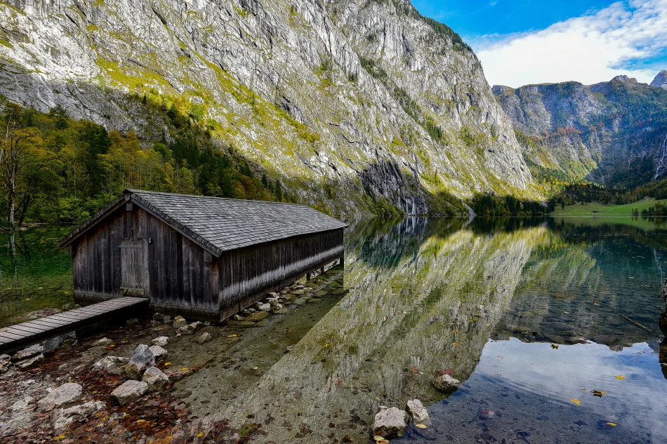 德國-貝希特斯加登Berchtesgaden-國王湖Konigssee-上湖Obersee
