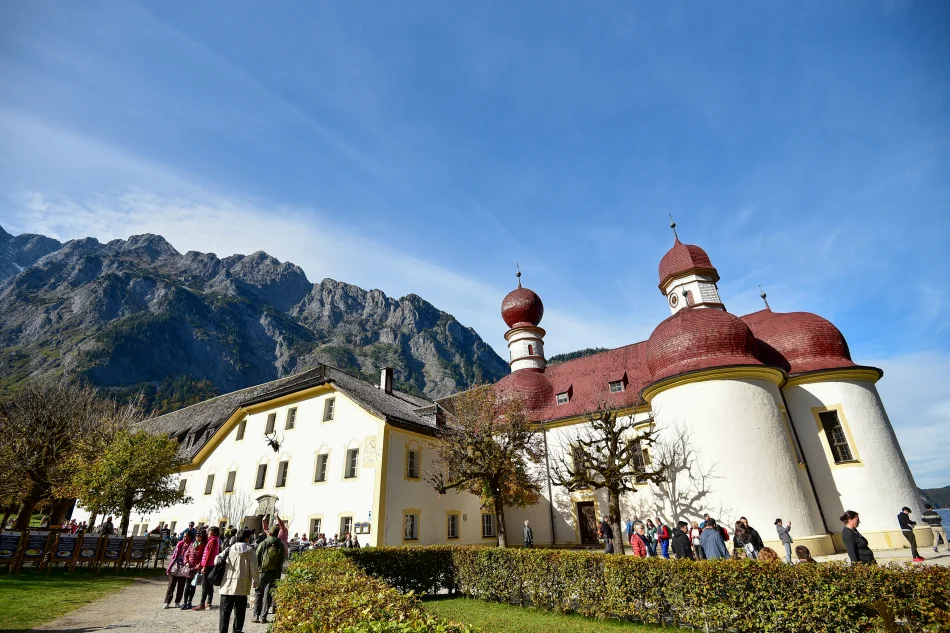德國-貝希特斯加登Berchtesgaden-國王湖Konigssee-聖巴多羅買教堂