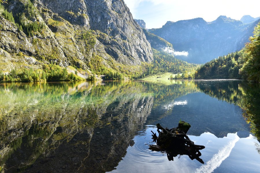 德國-貝希特斯加登Berchtesgaden-國王湖Konigssee-上湖Obersee