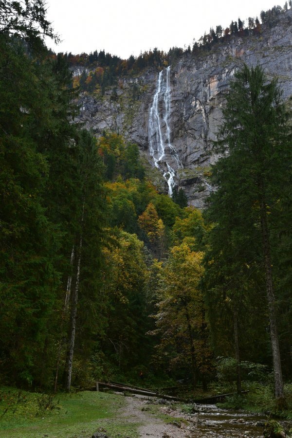 德國-貝希特斯加登Berchtesgaden-國王湖Konigssee-Röthbachfall瀑布
