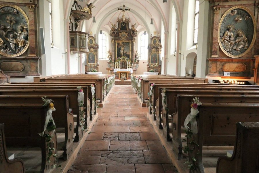 德國-藍紹Ramsau-藍紹教堂Pfarrkirche St. Sebastian