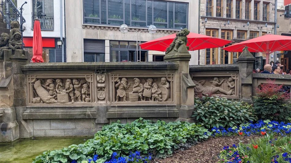 德國-科隆-Heinzelmännchenbrunnen, Köln - Edmund Renard