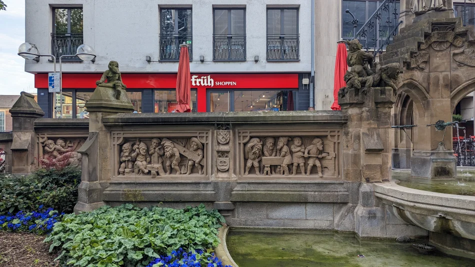 德國-科隆-Heinzelmännchenbrunnen, Köln - Edmund Renard