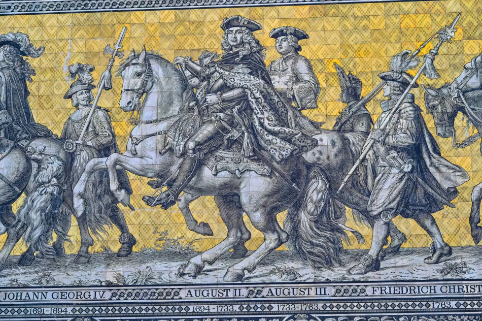 德國-德勒斯登-君主出巡壁畫