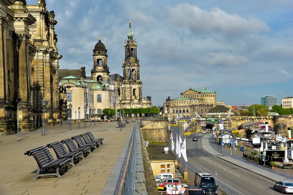 德國-德勒斯登-布呂爾露臺