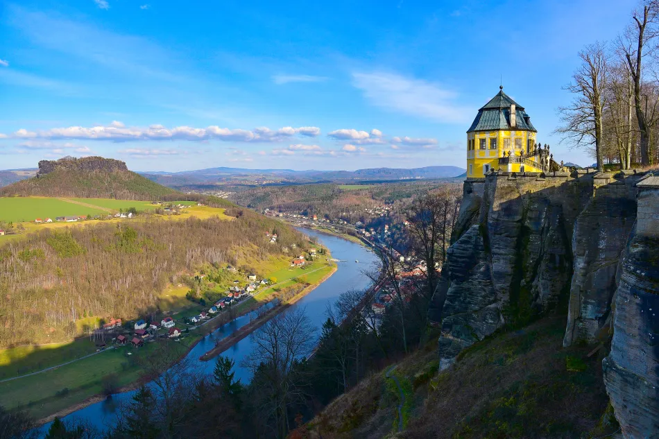 德國-薩克森-國王岩堡壘