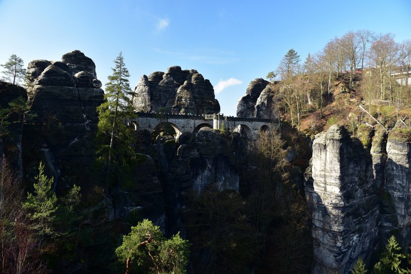 德國-易北河-薩克森．瑞士國家公園-巴斯泰橋