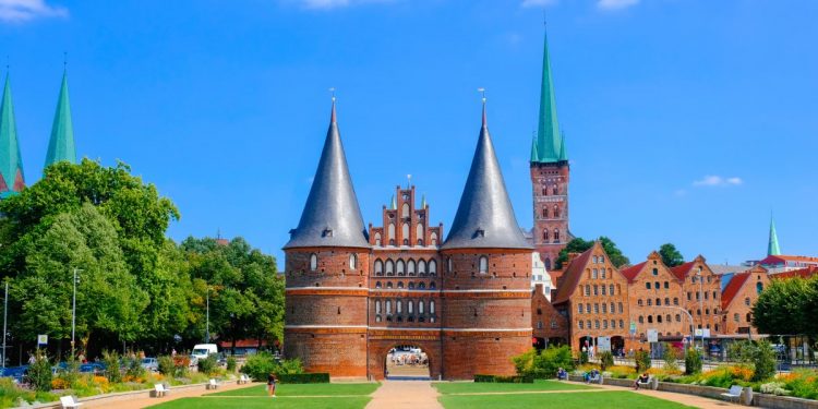 德國-呂貝克-霍爾斯滕門(Holstentor)