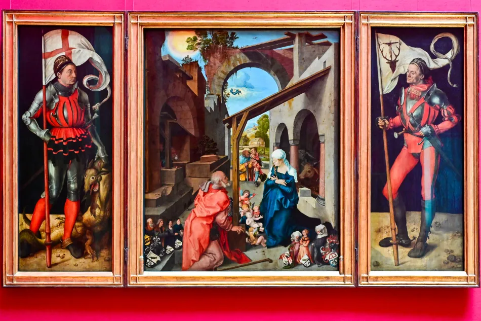 德國-慕尼黑-老繪畫陳列館-杜勒的作品