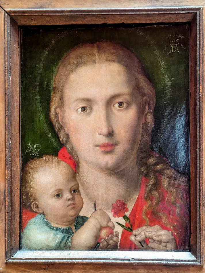 德國-慕尼黑-老繪畫陳列館-杜勒的作品