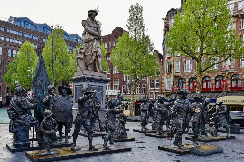 荷蘭-阿姆斯特丹-林布蘭廣場