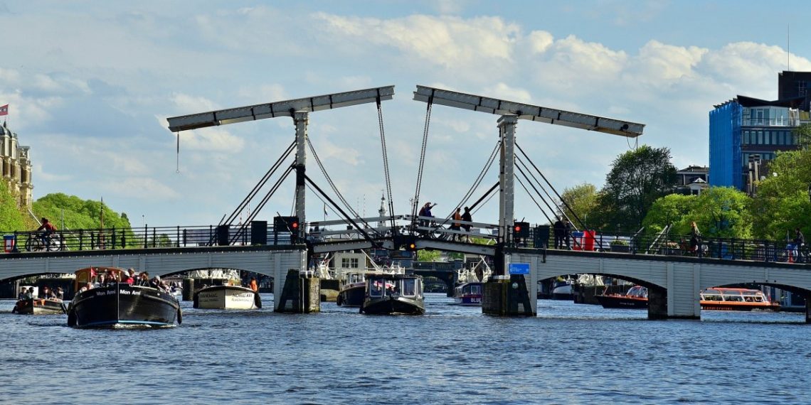 荷蘭-阿姆斯特丹-瘦橋(Magere Brug)