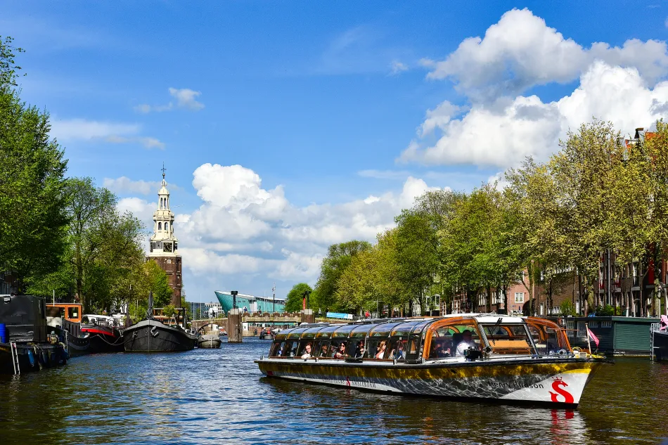 荷蘭-阿姆斯特丹-運河遊船