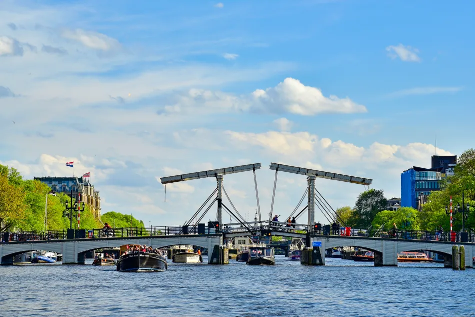 荷蘭-阿姆斯特丹-馬雷吊橋（又稱為瘦橋）