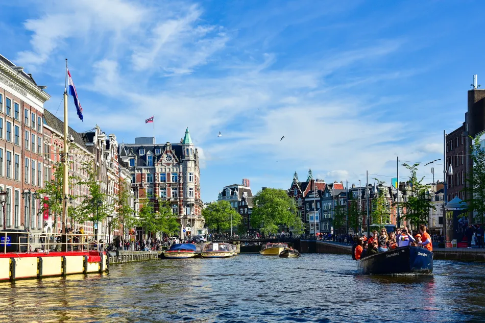荷蘭-阿姆斯特丹-運河遊船