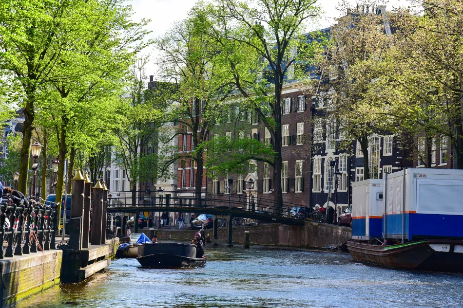 荷蘭-阿姆斯特丹-運河遊船